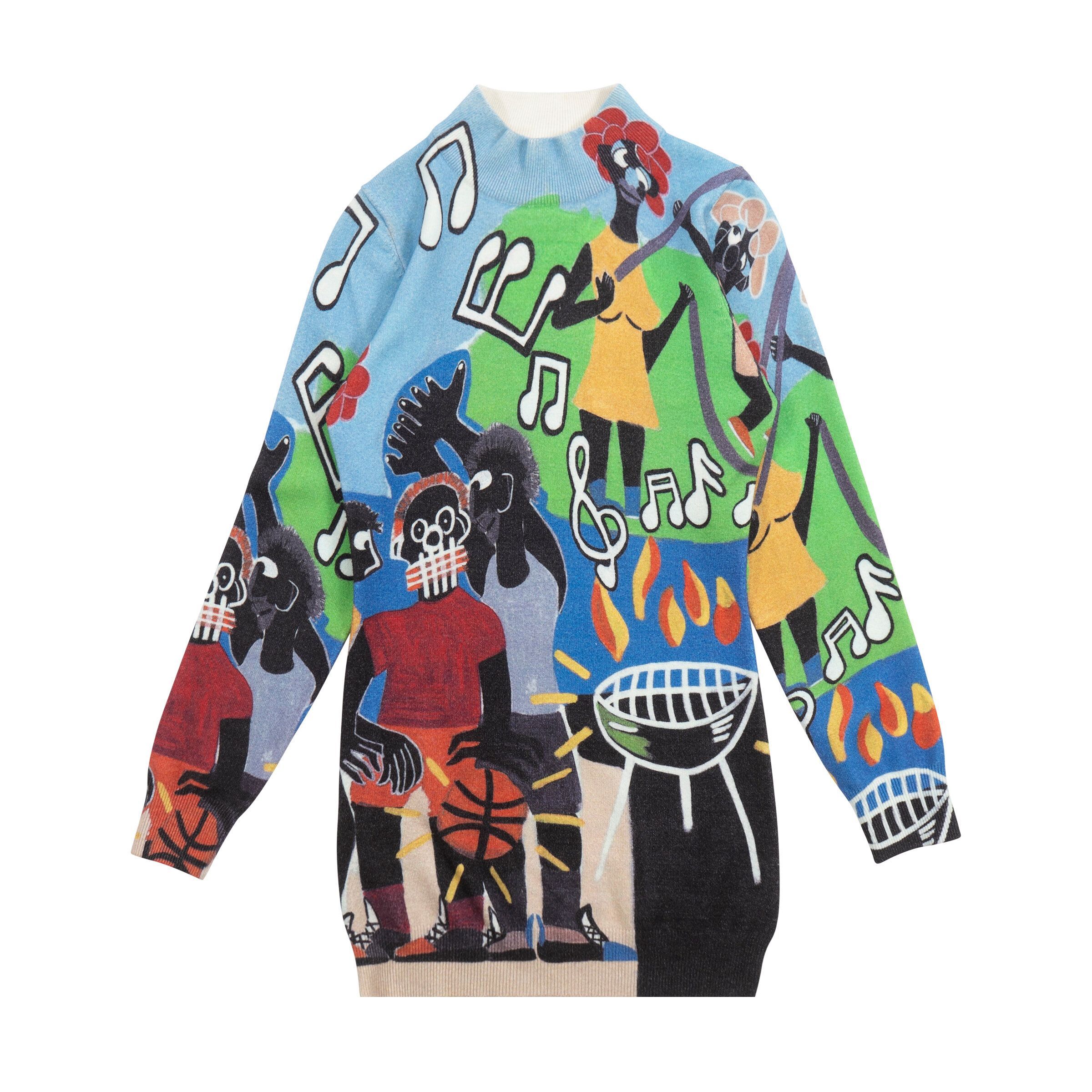 Family Reunion Mock Neck Dress Family Reunion Mock Neck Dress