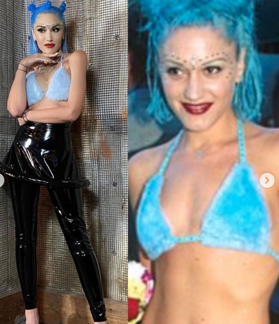 gwen stefani recreated outfits