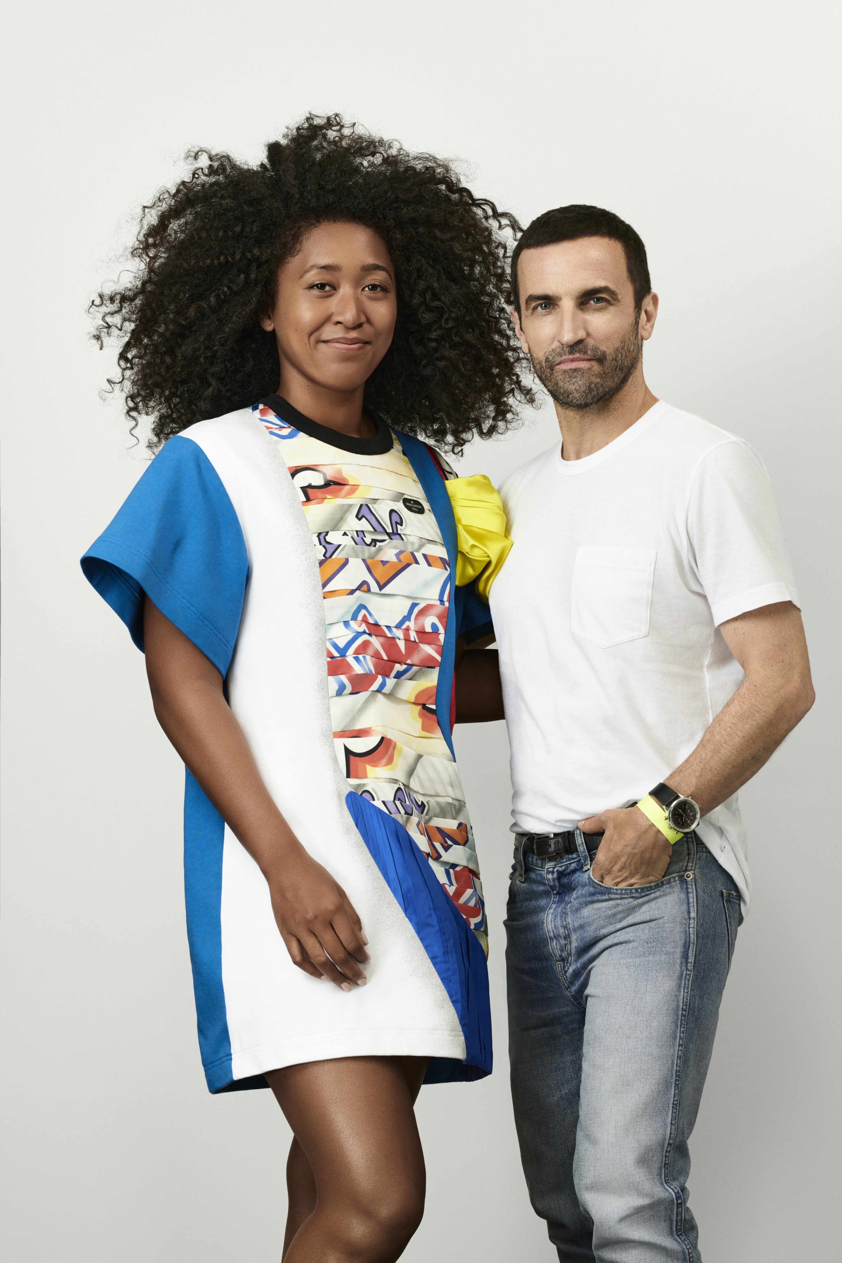 naomi osaka nicolas ghesquière louis vuitton