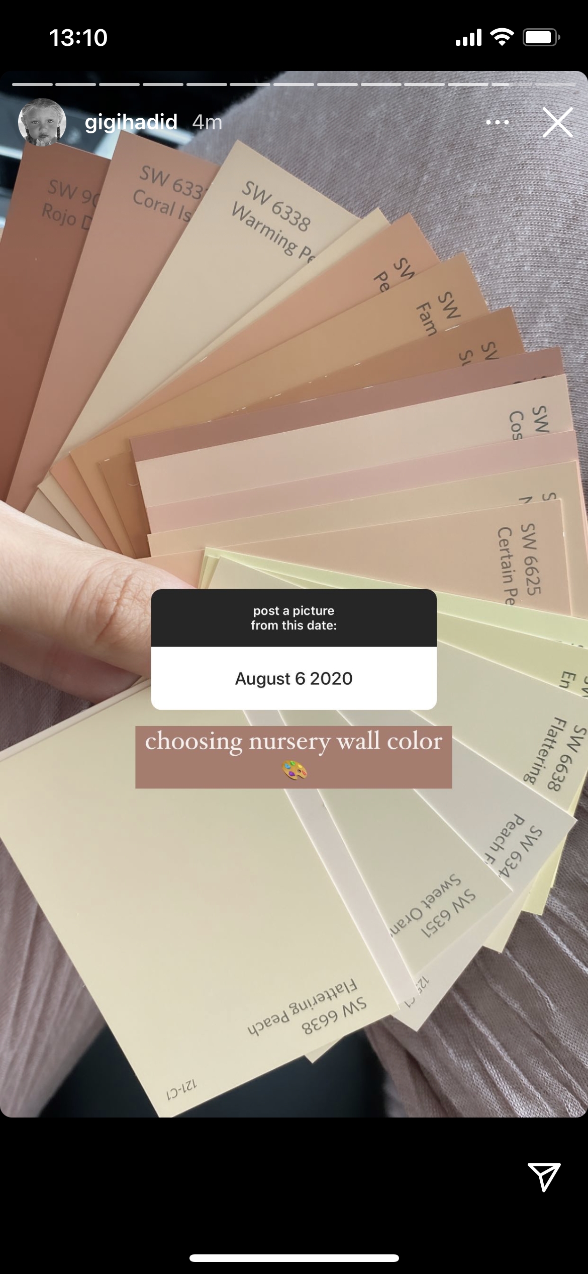 khai nursery color gigi hadid