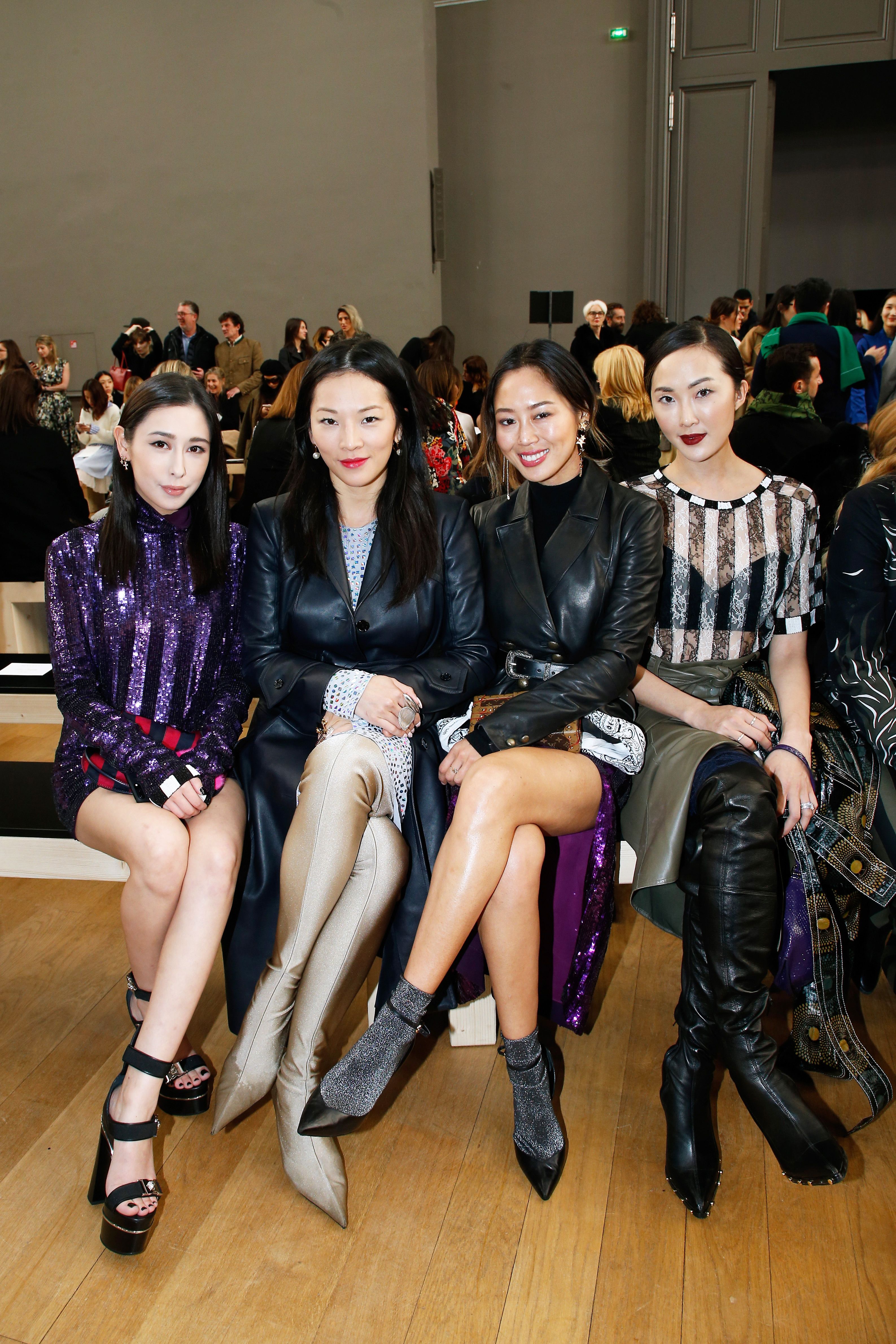 front row chriselle lim