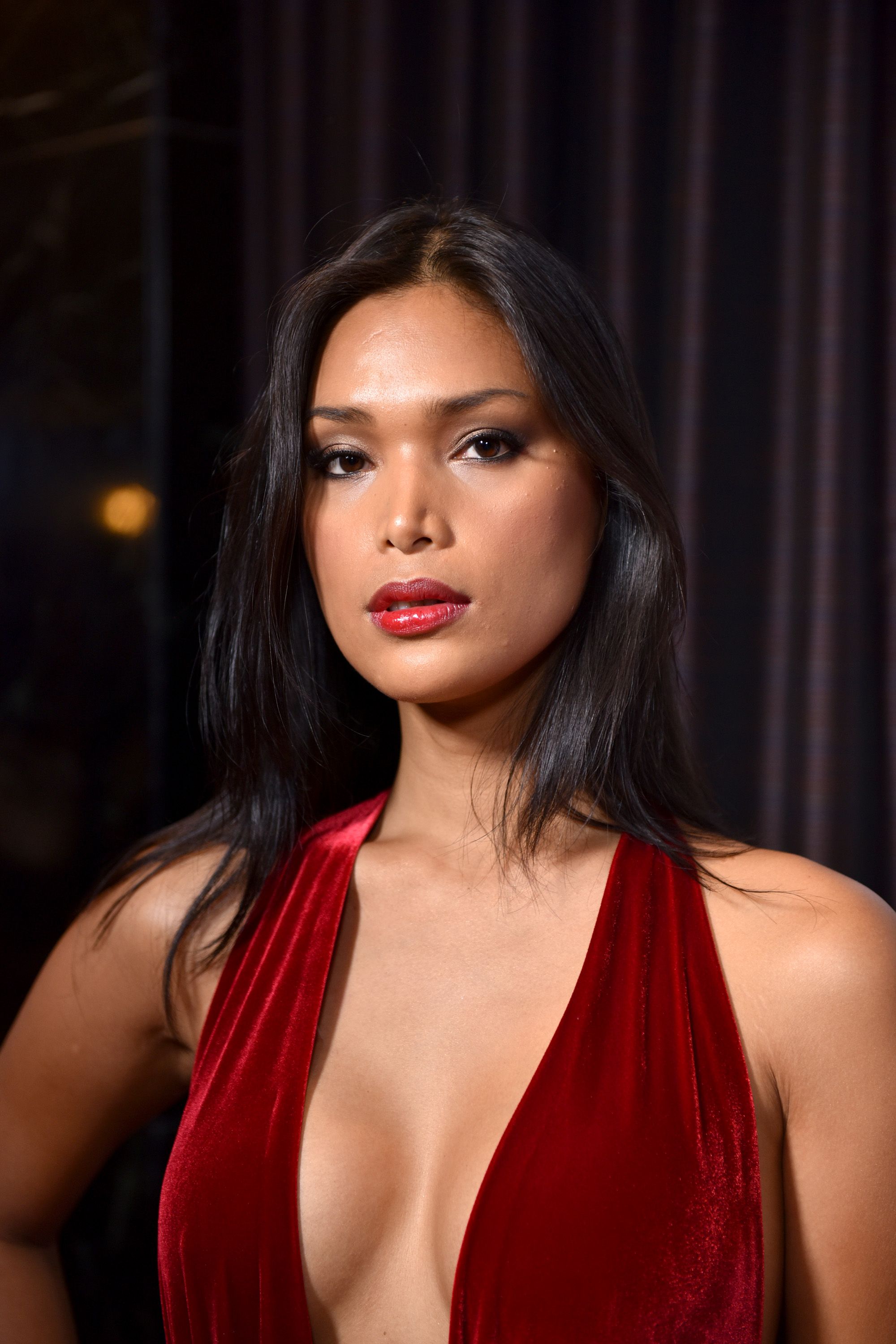 new york, ny   may 06  advocate geena rocero attends 28th annual glaad media awards at the hilton midtown on may 6, 2017 in new york city  photo by bryan beddergetty images for glaad