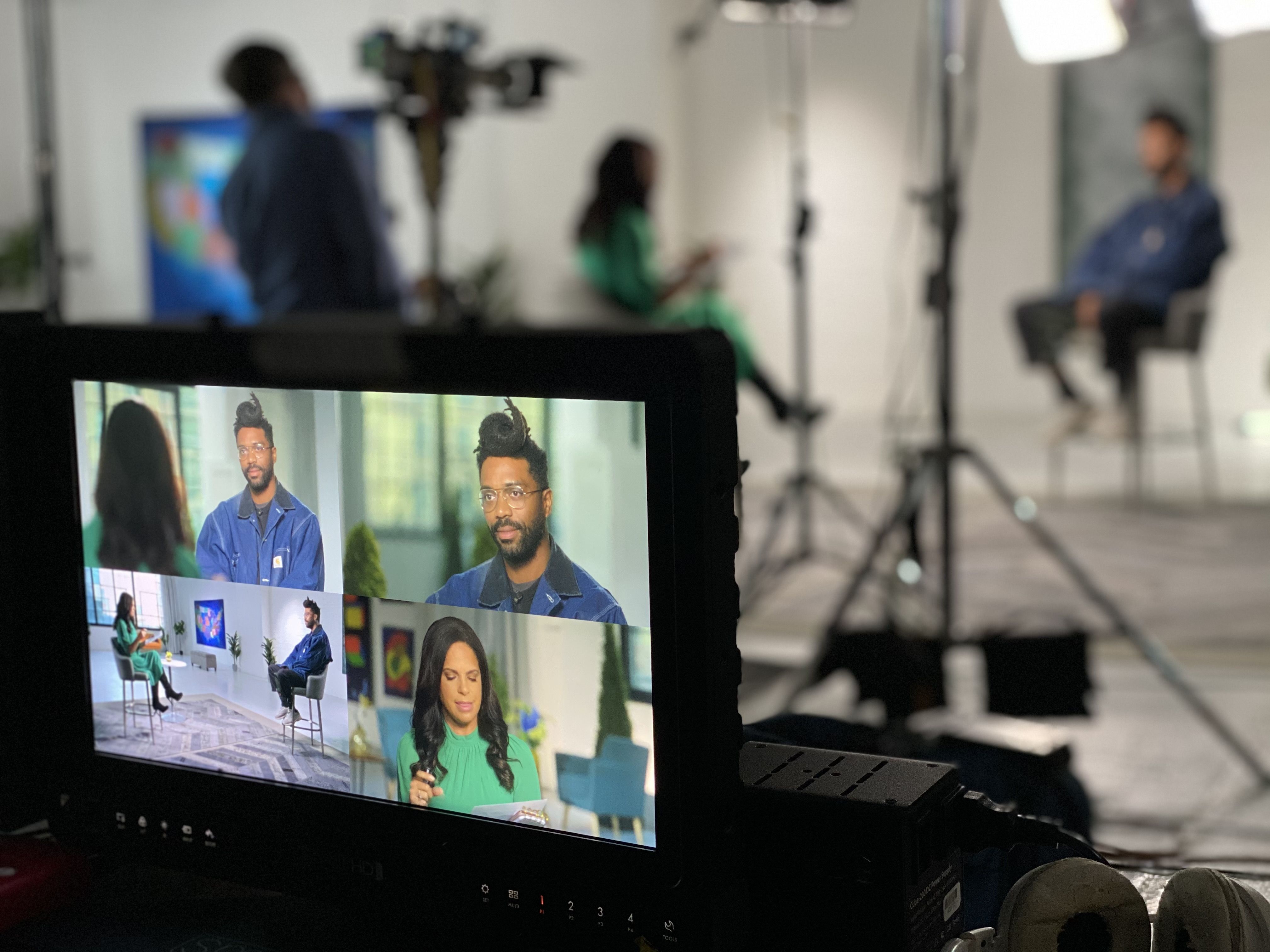 soledad o'brien interviewing shaka king for the matter of fact listening tour﻿