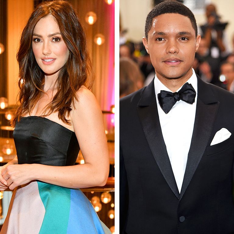 minka kelly trevor noah