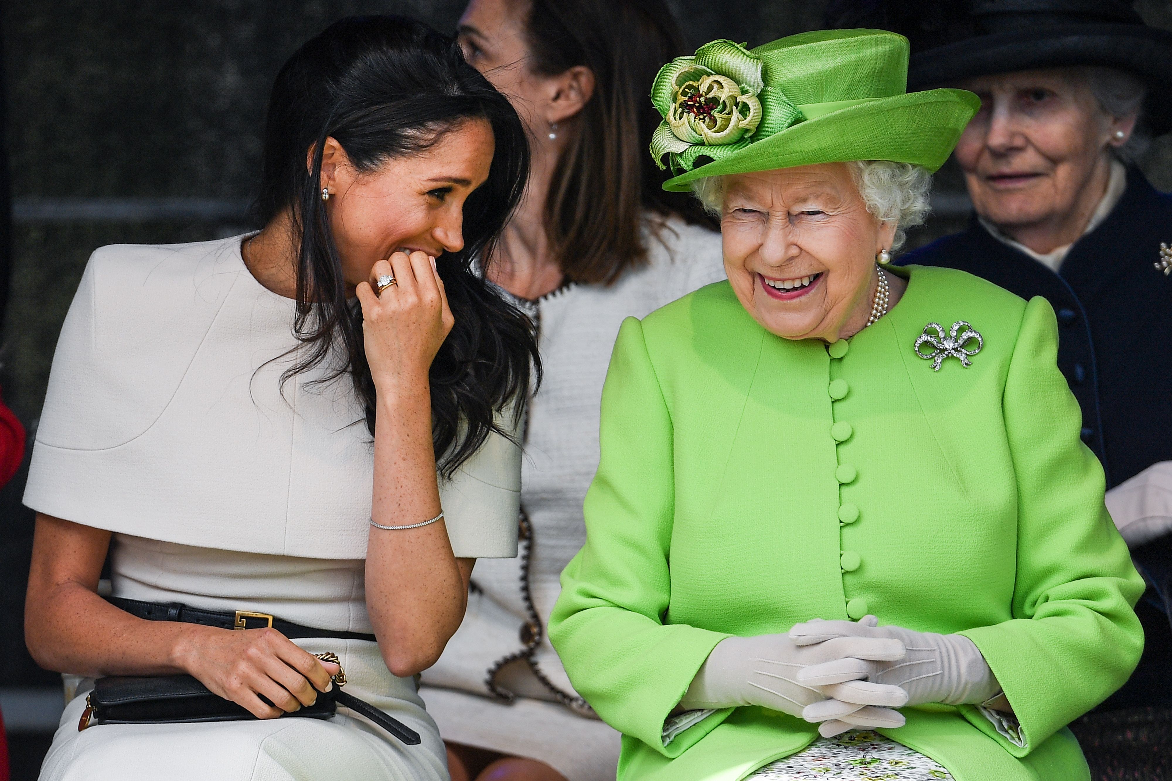 meghan markle and queen elizabeth ii