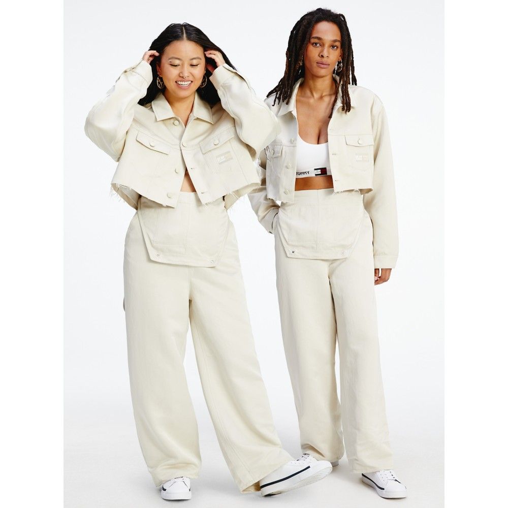 TOMMYXINDYA Cropped Satin Jacket TOMMYXINDYA Cropped Satin Jacket