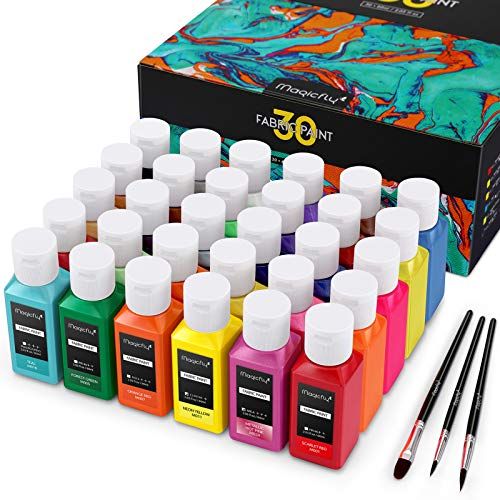 Magicfly Permanent Soft Fabric Paint Set