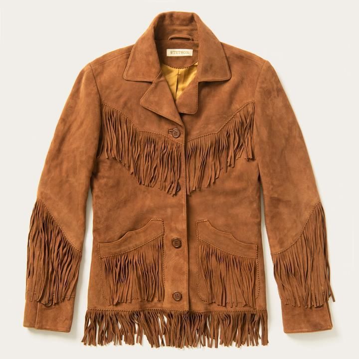 Lamb Suede Fringed Jacket Lamb Suede Fringed Jacket