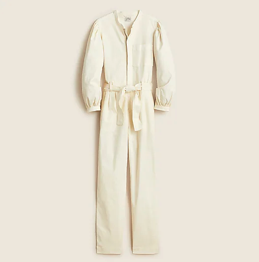 Puff-Sleeve Jumpsuit Puff-Sleeve Jumpsuit