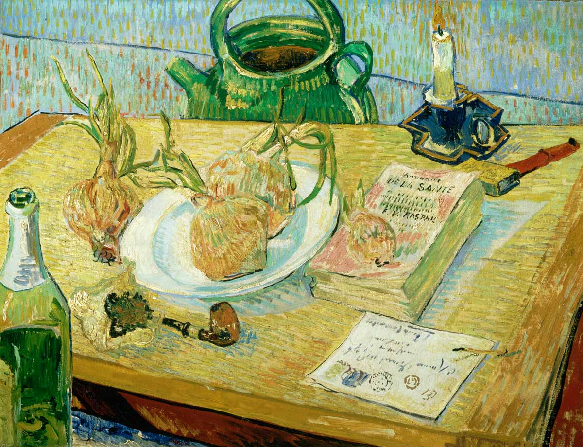 DELECTANT | Still-life With A Plate Of Onions, Vincent Van Gogh